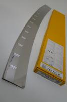 Накладка на задний бампер с загибом, зеркальная Alu-Frost 40-3999 для SKODA Octavia III
