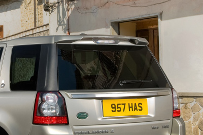 Land Rover Freelander 2 (07-) задний спойлер антикрыло на пятую дверь, под покраску